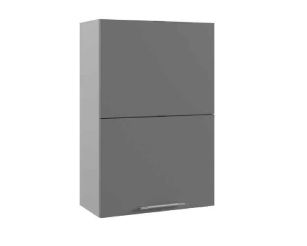 Ройс ПГПМ 600 Шкаф верхний Blum Aventos HF (Зеленый софт/корпус Серый)